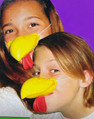 Chicken Nose Beak Rooster Animal Fancy Dress Halloween Child Costume Accessory