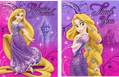 Tangled Sparkle Disney Princess Birthday Party Invitation/Thank You Note Combo