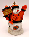 Oklahoma State Cowboys NCAA College Gift Rare City Limits Snowman Ornament