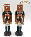 Texas Longhorns NCAA College Christmas Rare Gift Wooden Nutcracker Ornaments