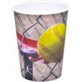 Girls Fastpitch Softball Sports Party Favor 16 oz. Plastic Cup