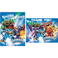 Skylanders Birthday Party Invitations & Thank You Notes