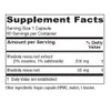 Rhodiola supplement facts, 200 mg rhodiola rosea root extract and 85 mg rhodiola root per capsule