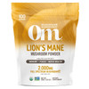 Om Mushroom Superfood Lion's Mane Mushroom Powder 200 g (7.05 oz) pouch