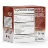 Mushroom coffee box back with supplement facts