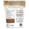 Back of the Turkey Tail pouch with supplement facts