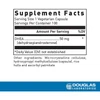 DHEA 50 mg supplement facts panel