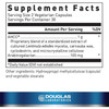 AHCC Plus supplement facts panel
