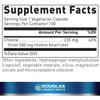 Choline Bitartrate supplement facts, 235 mg choline from 500 mg choline bitartrate per vegetarian capsule