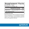 Vitamin D supplement facts panel