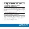 DHEA 10 mg supplement facts panel