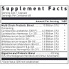 Multi-Probiotic 15 Billion supplement facts panel, 1 capsule serving, 60 servings