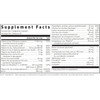 Supplement facts panel for Ultra Preventive 1 Daily