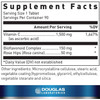 C-Max supplement facts panel, 1,500 mg vitamin C with bioflavonoids and rose hips