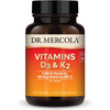 Dr. Mercola Vitamins D3 & K2 30 capsule bottle