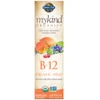 Garden of Life mykind Organics B-12 Organic Spray Raspberry vegan methylcobalamin bottle