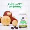 Kids Probiotic bottle with wooden toy car, 3 billion CFU per gummy