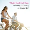 Couple riding bicycles, whole food nutrition delivering 1,000 mcg vitamin B12