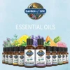 Garden of Life Essential Oils lineup with fruits and flowers