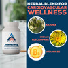 Arjuna Heart bottle with arjuna, Indian elecampane and vitamin B6 ingredient graphic