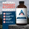 KuffSoothe bottle on a stone, natural throat and chest support graphic