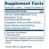 Bacopa Plus supplement facts panel