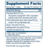 Boswelya Plus supplement facts panel, 1 caplet serving, 90 servings