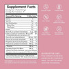 Brain Boost On-The-Go supplement facts, 10 servings, with free-from icons and suggested use