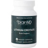 BrainMD Lithium Orotate 60 vegan capsule bottle