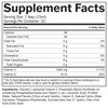 Neuro-C supplement facts, 1000 mg vitamin C per tablespoon, with ingredients