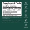 Methylfolate supplement facts, 5000 mcg DFE folate as Quatrefolic per capsule, with free-from icons