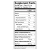Strawberry Banana Smoothie flax oil supplement facts with ALA, LA and oleic acid amounts