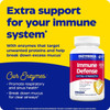 Immune Defense Extra Strength bottle with Enzymedica enzyme blend text