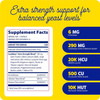 Candidase Extra Strength supplement facts, extra strength support for balanced yeast levels graphic