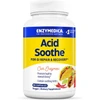 Enzymedica Acid Soothe vegan capsule bottle, angled view