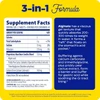 Heartburn Soothe supplement facts for the 90 tablet bottle, 3-in-1 formula