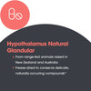 Hypothalamus Natural Glandular key points graphic