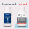 Old and new Multi-Vi-Min bottles, same formula new look