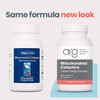 Old and new Mitochondrial Cofactors bottles, same formula new look
