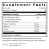 NO Inducers supplement facts panel