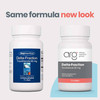 Old and new Delta-Fraction bottles, same formula new look
