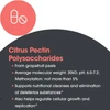 Citrus pectin polysaccharides from grapefruit peels graphic