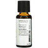 Back of Peace, Love & Flowers bottle with ingredients, aroma and attributes