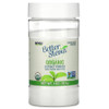 NOW Foods Better Stevia Organic Extract Powder 4 oz (113 g) shaker jar