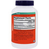 Back of Red Mineral Algae bottle with supplement facts panel