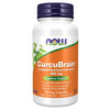 NOW Foods CurcuBrain 400 mg 50 veg capsule bottle