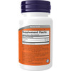 L-Theanine bottle back with supplement facts