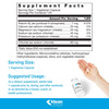 Klean Electrolytes supplement facts with serving size and suggested usage