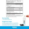 Klean Pre-Workout supplement facts with serving size and suggested usage