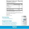 Klean Casein supplement facts with serving size and suggested usage